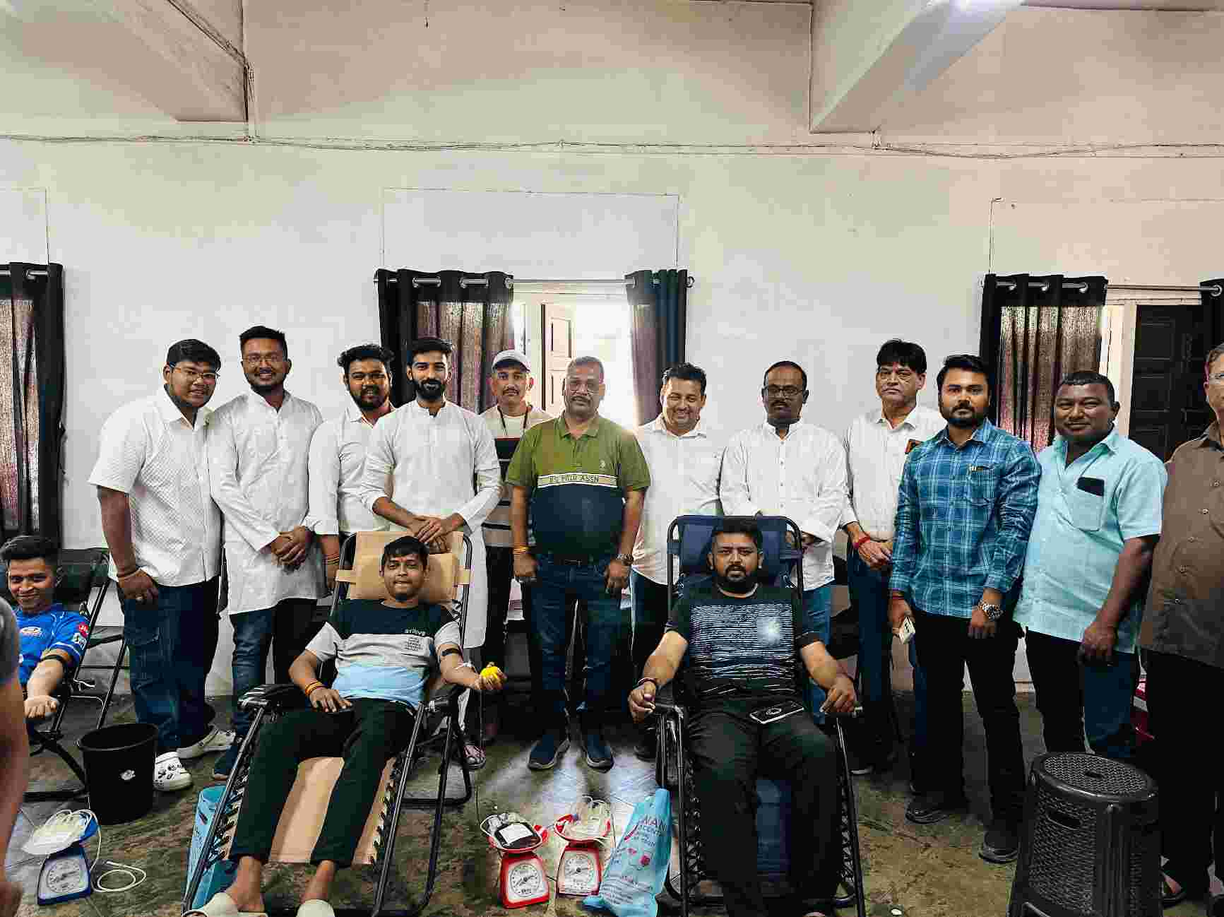 શહીદ દિન નિમિતે રક્તદાન કેમ્પનું આયોજન