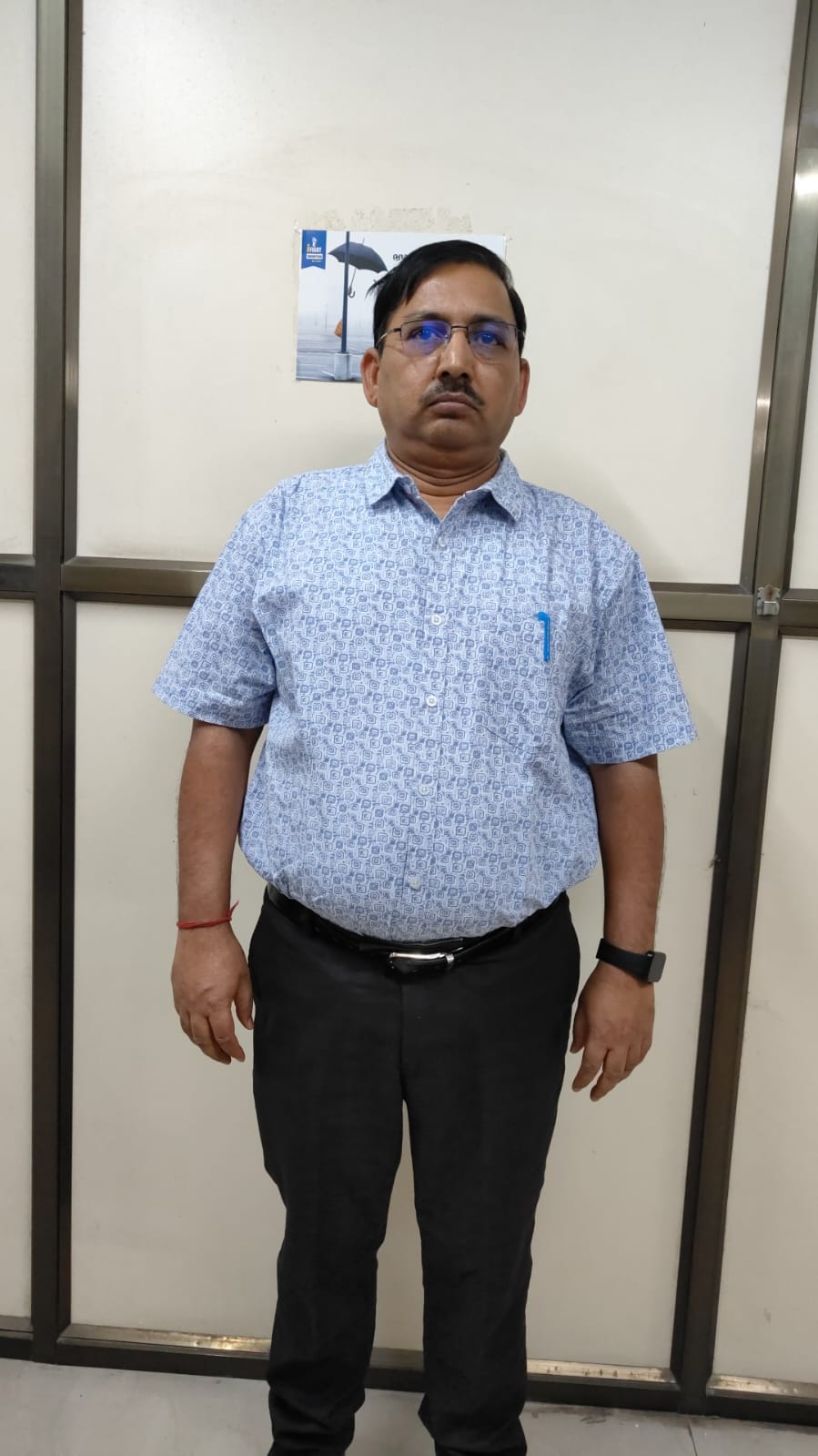 પીએફ કચેરીનો લાંચીયો પીએફ ઇન્સ્પેક્ટર બિનોદ શર્મા 40 હજારની લાંચ લેતા રંગે હાથ ઝડપાયો