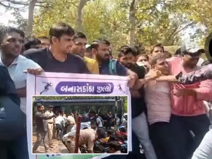 વ્યાયામ શિક્ષકોએ વિધાનસભા તરફ આગેકૂચ: પોલીસેે અટકાયત શરૂ કરી