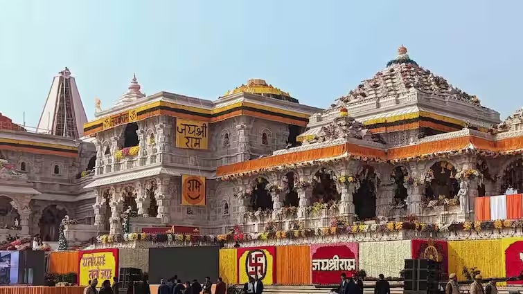 રામનવમી પર અયોધ્યા ધામમાં ઉત્સવનો નજારો રામલલાને 56 ભોગ અપાશે 
