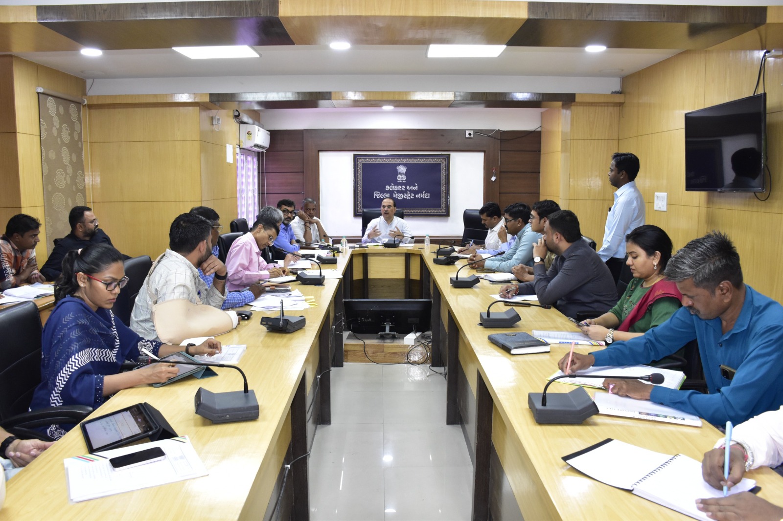 એકતાનગર ખાતે આગામી તા. ૨૬ અને ૨૭ એપ્રિલ દરમિયાન વેસ્ટર્ન રિજનલ કોન્ફરન્સ તથા મેગા લીગલ કેમ્પ-૨૦૨૫ નું આયોજન