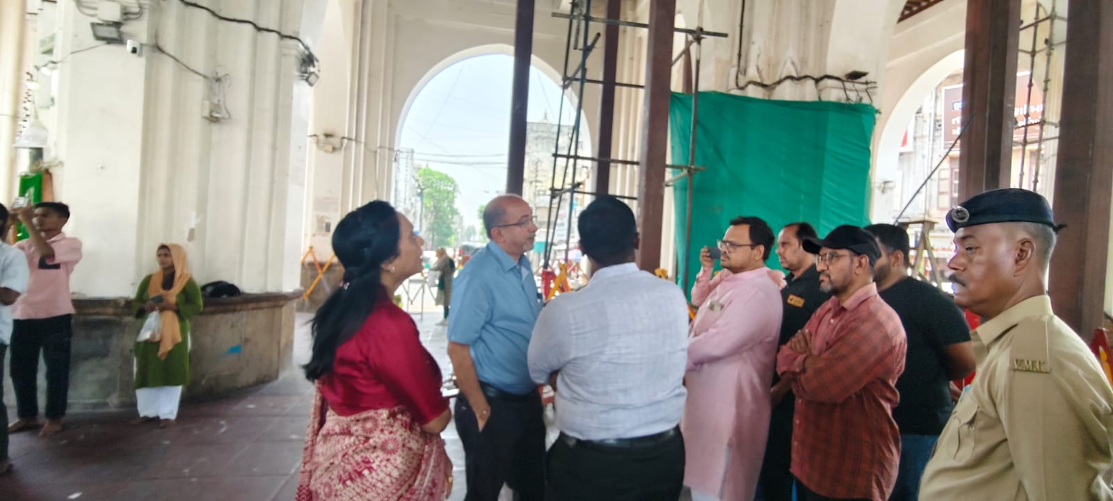 જર્જરીત માંડવી દરવાજાના રિનોવેશન અંગે કોર્પોરેશન રહી રહીને જાગ્યું