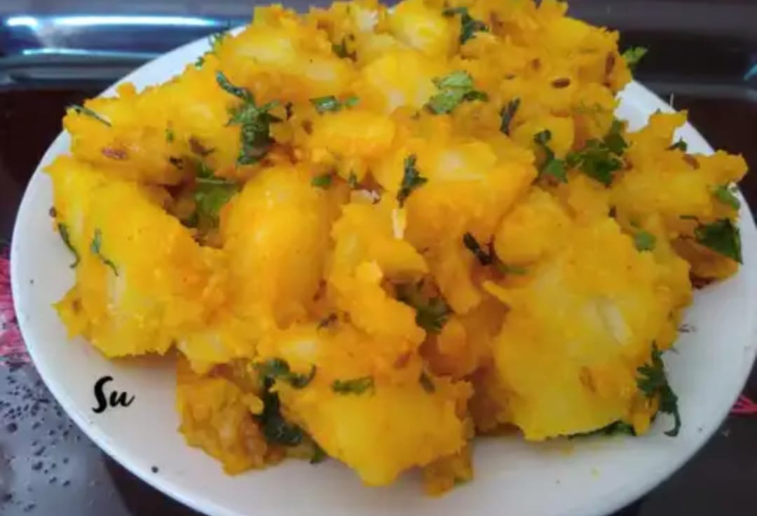 અવનવી વાનગી : ફરાળી બટાકાની સૂકી ભાજી બનાવવાની રીત
