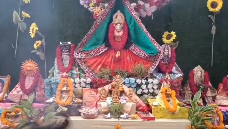 વડોદરા : છાણી ગામમાં મોટી કાછિયાવાડ ખાતે જલારામ પરિવારને 15 વર્ષના મંગલ પ્રવેશ નિમીતે ઉજવણી કરવામાં આવી  હતી