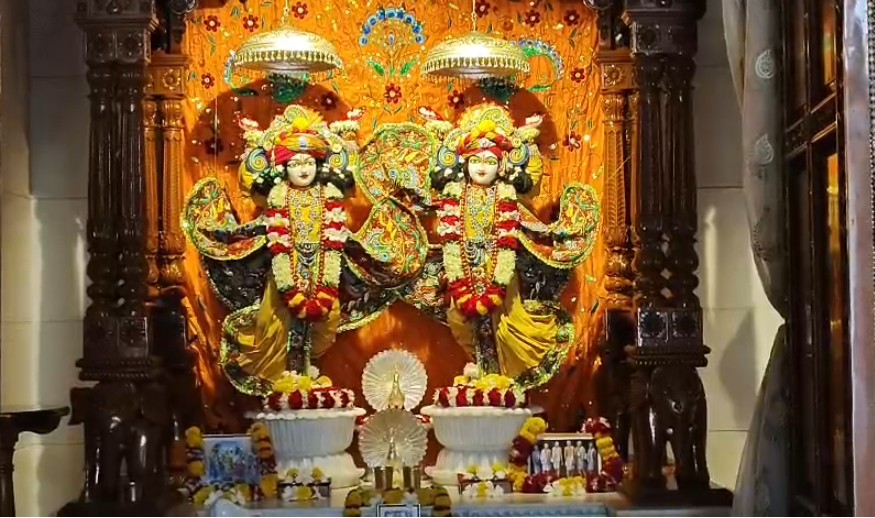વડોદરા ઈસ્કોન મંદિરમાં જગન્નાથજી ભગવાનની લીલાઓ કંડારવાનો અને રથના સમારકામની શરૂઆત