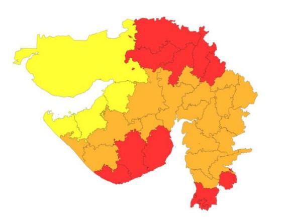 રાજ્યમાં આગામી 6 દિવસ ભારે વરસાદની આગાહી : રાજ્યમાં આગામી 24 જૂન સુધી ભારેથી અતિભારે વરસાદની સંભાવના
