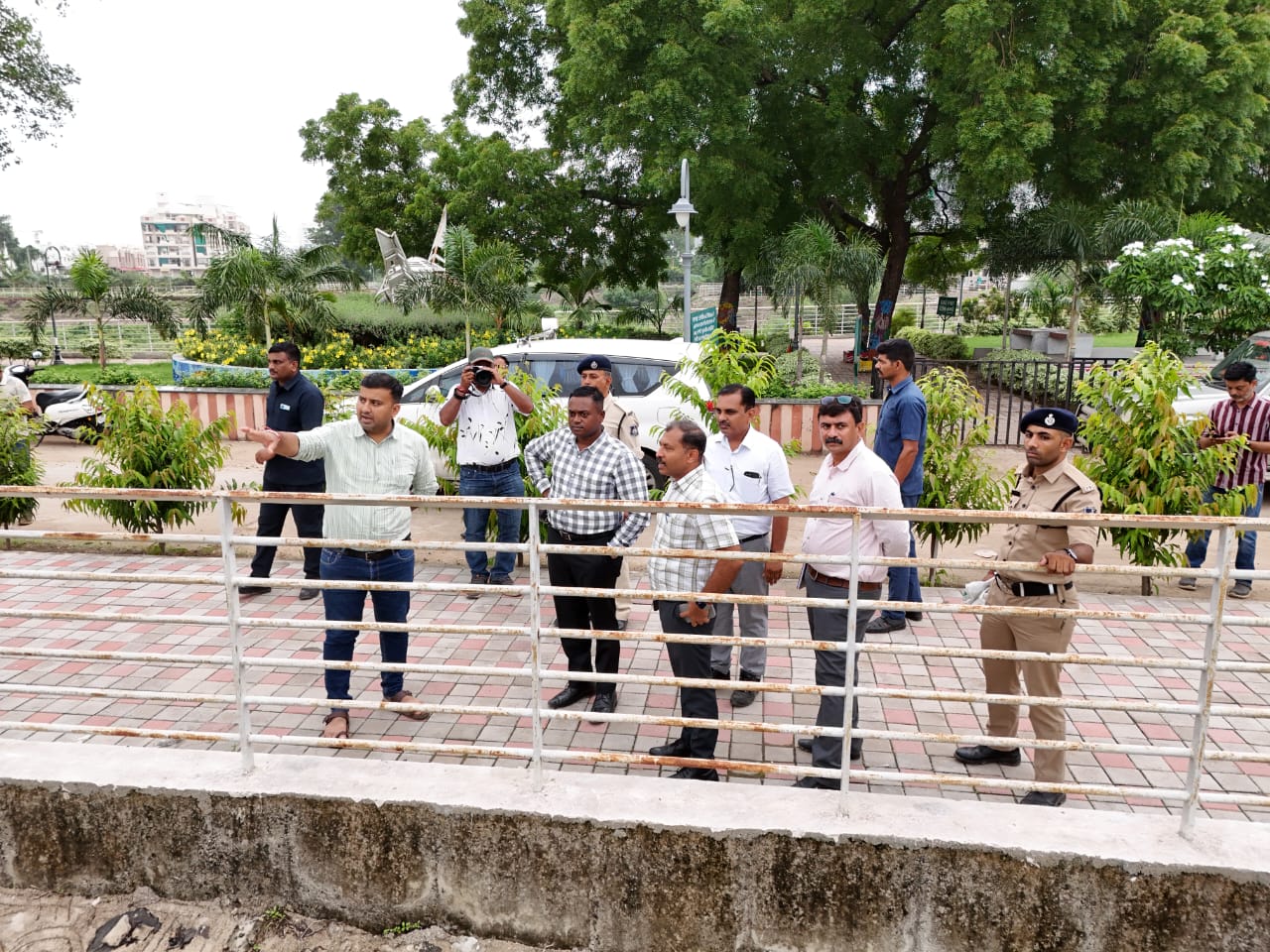 મ્યુનિ, કમિશનરે આજવા સરોવરની મુલાકાત લીધી 