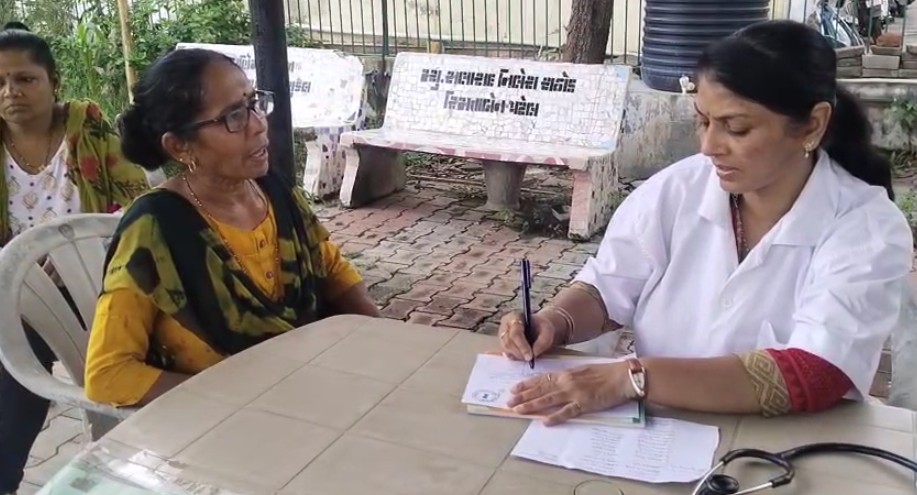 વિઘ્નેશ્વર ગણપતિ મંદિર પરિસરમાં નિઃશુલ્ક આયુર્વેદિક કેમ્પનું આયોજન