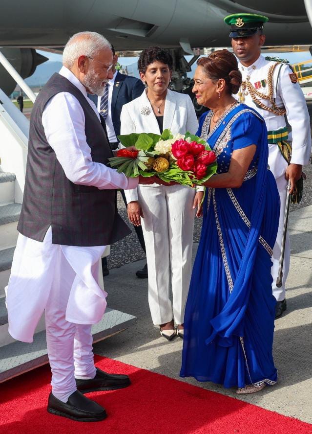 તમારી મુલાકાત અમારા માટે ગર્વની વાત છે, ત્રિનિદાદમાં PM મોદીને દેશના સર્વોચ્ચ સન્માનથી સન્માનિત કરાયા 