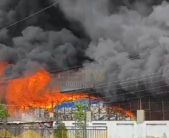 ખેડાના બસ સ્ટેશન પાસેની રાઈસ મીલમાં લાગી ભયાનક આગ