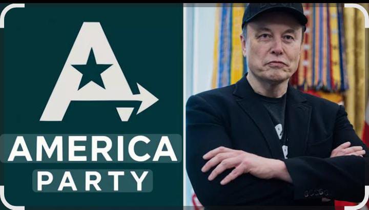 ઈલોન મસ્કે 'અમેરિકા પાર્ટી' નામે નવો રાજકીય પક્ષની જાહેરાત કરી