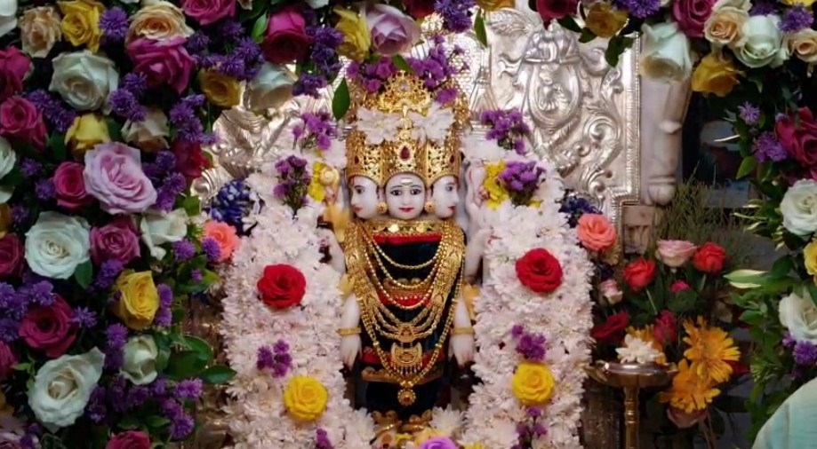 ગુરુપૂર્ણિમા નિમિતે દત્ત મંદિરમાં સવારથી જ ભક્તોની ભારે ભીડ