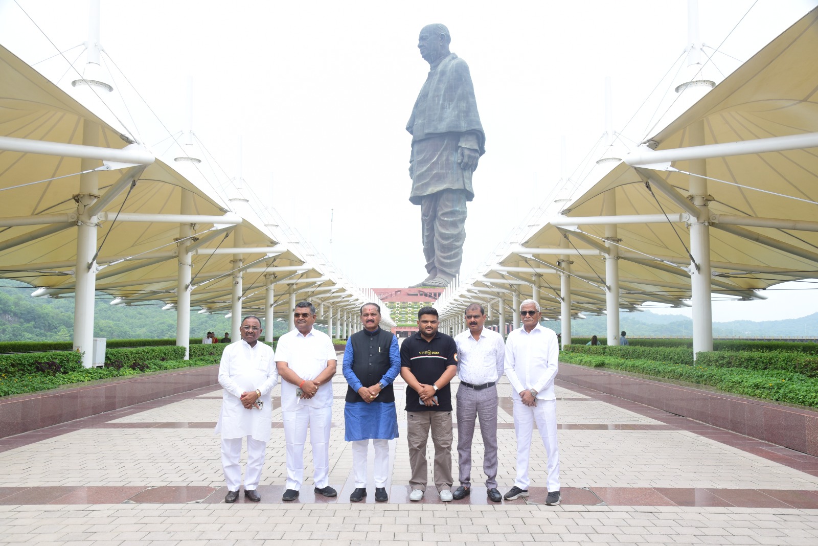 ગુજરાત વિધાનસભાની ખાતરી સમિતિ સ્ટેચ્યુ ઓફ યુનિટી એકતાનગરની મુલાકાતે