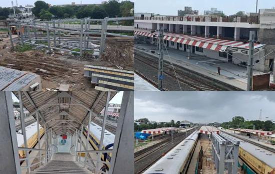 91.53 કરોડના ખર્ચે પ્રતાપનગર અને વિશ્વામિત્રી રેલવે સ્ટેશન રીડેવલપમેન્ટની 80 ટકા કામગીરી પૂર્ણ 
