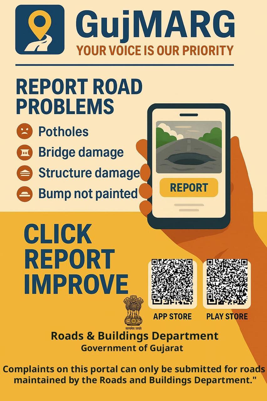 સરકારનો રોડ-રસ્તા અંગે પ્રો-એકટીવ અભિગમ