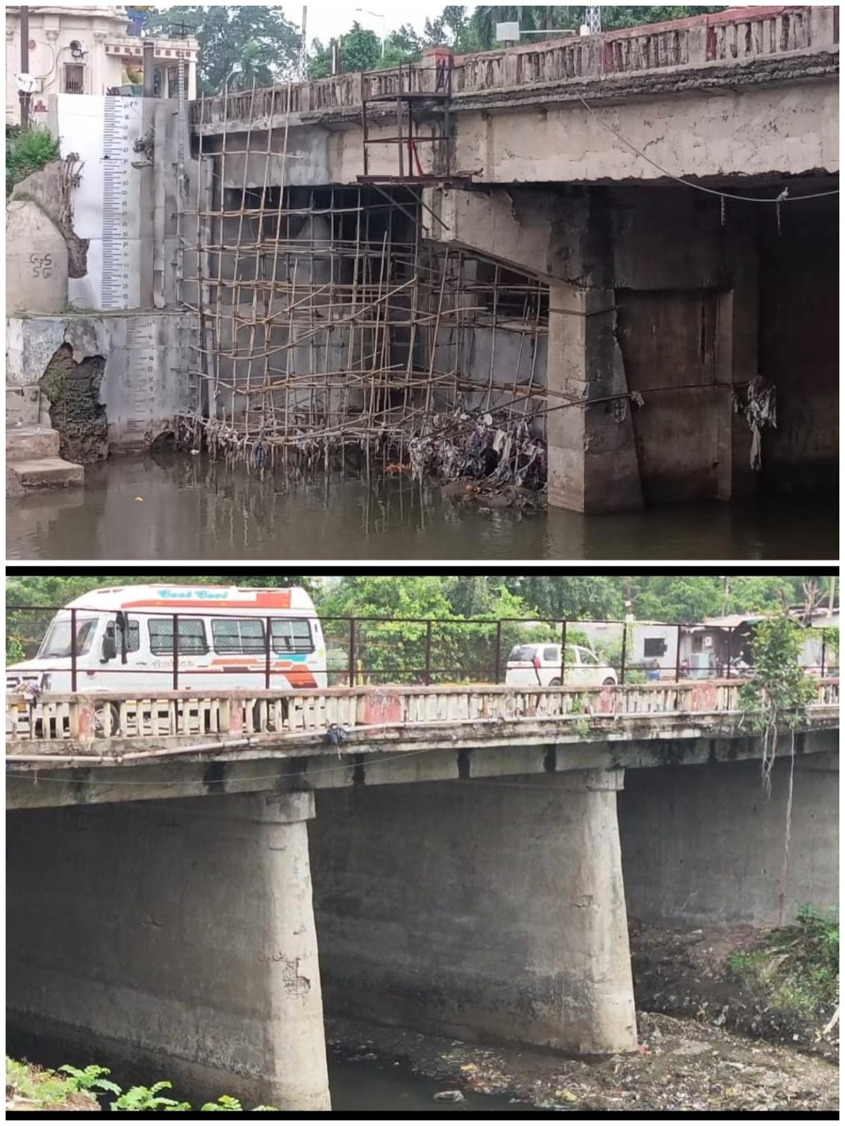 કાલાઘોડા બ્રિજની હાલત તો ખરાબ જ છે અને જર્જરિત પણ થઇ ગયો છે