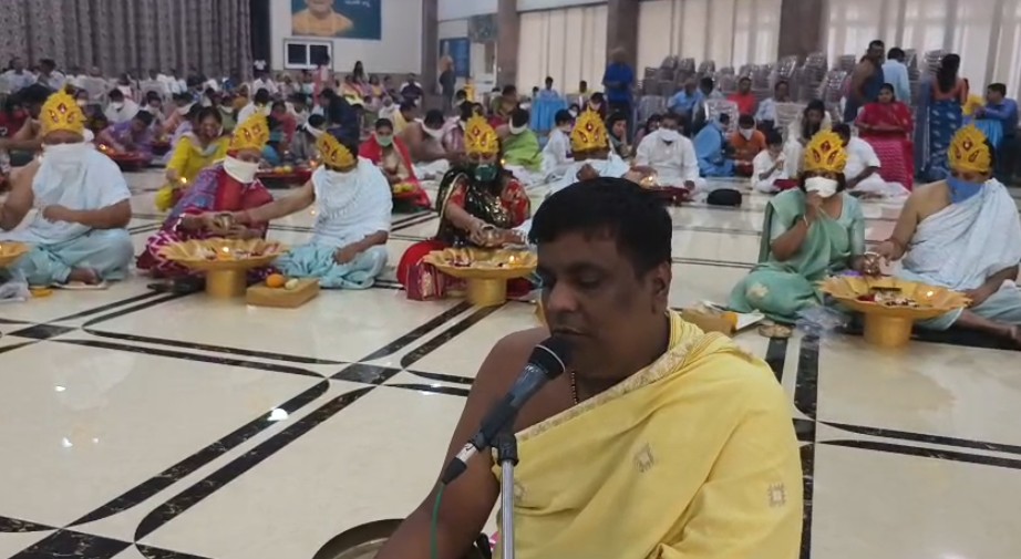 જૈન પ્રગતિ સેન્ટર દ્વારા વિશ્વ શાંતિ માટે આચાર્ય ધર્મ ધુરંધરસૂરીશ્વરજી મહારાજની નિશ્રામાં સિધ્ધચક્ર મહાપૂજનનું આયોજન