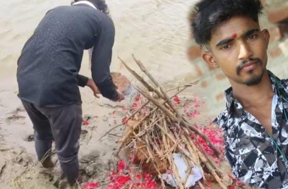 ગંભીરા બ્રિજ દુર્ઘટનામાં અંતે વિક્રમનું પૂતળું બનાવી મહિસાગર કિનારે અગ્નિદાહ અપાયો