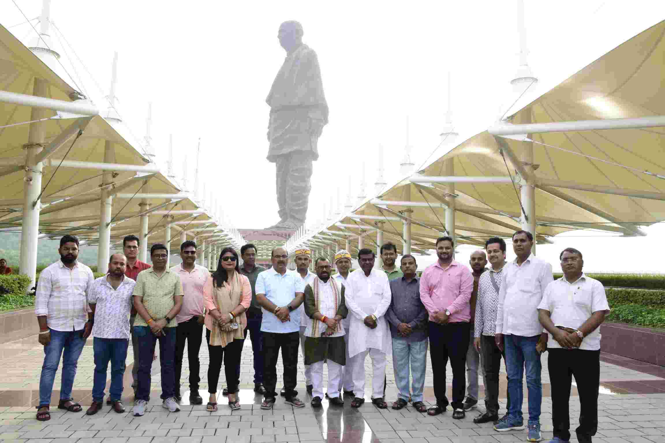 સ્ટેચ્યુ ઓફ યુનિટી એકતાનગરની મુલાકાતે ઉત્તરપ્રદેશ વિધાન પરિષદની સંસદીય અભ્યાસ સમિતિ