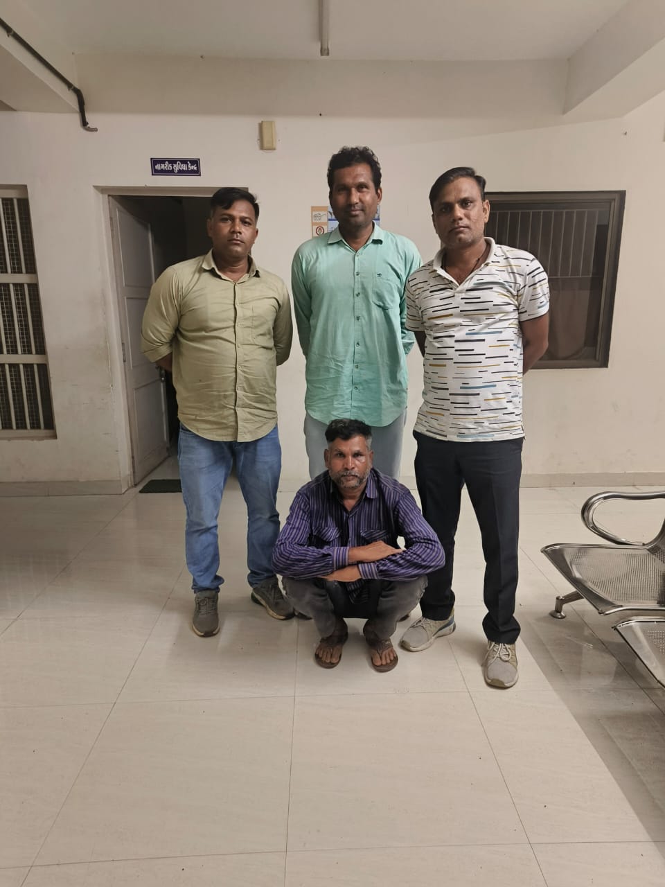 અપહરણના ગુનામાં ફરાર આરોપી પકડાયો 