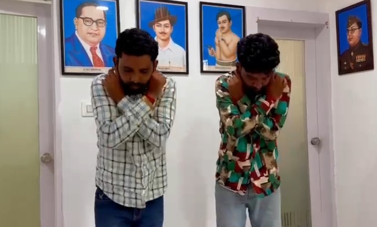 ગોરવા પોલીસ સ્ટેશન હદ વિસ્તારમાં નંદાલય હવેલી પાસે ઢોર પાર્ટી સાથે બબાલ કરનાર બે આરોપી ઝડપાયા 