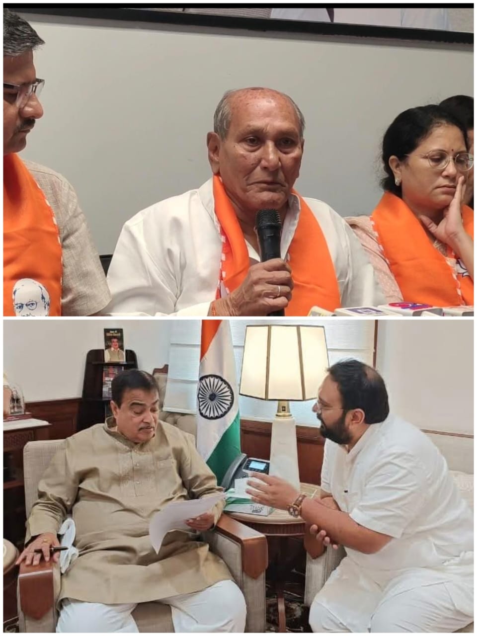 હાઇવેના ખાડા મુદ્દે કાકા અને બાબાભાઇ વચ્ચે જશ લેવાની હોડ