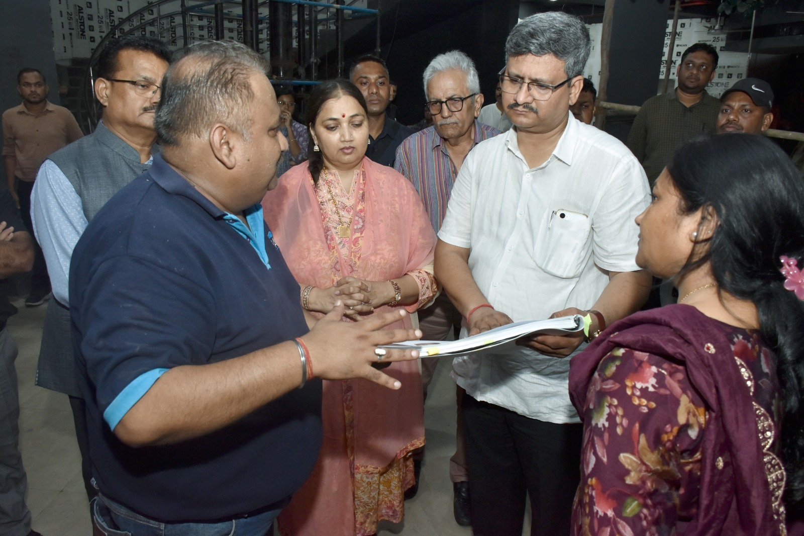 સામાજિક ન્યાય અને અધિકારીતા મંત્રીએ સંકલ્પભૂમિની મુલાકાત લઈ કામગીરીની સમીક્ષા કરી