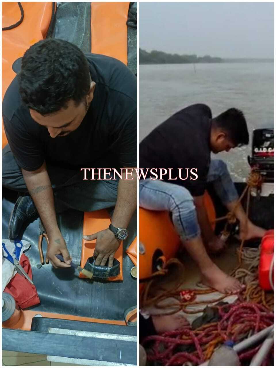 કાણાંવાળી નવી બોટનું રાતોરાત થાગડ થીગડ કરી,  કૌભાંડને ઢાંકવાનો સપ્લાયર અને સીએફઓનો સહિયારો પ્રયાસ