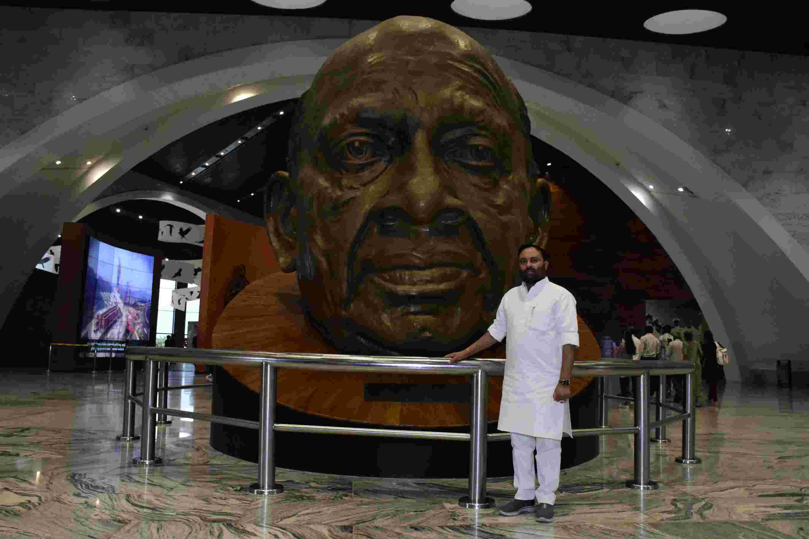 રાષ્ટ્રને સમર્પિત કરતી સ્ટેચ્યુ ઓફ યુનિટીની પ્રતિમા ભારત દેશ માટે શ્રદ્ધા અને ગૌરવનું પ્રતિક છે- મંત્રી અનિલકુમાર