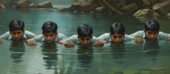 સિહોરમાં ઝરણામાં ન્હાવા કૂદેલા 5 વિદ્યાર્થી ડૂબી ગયા