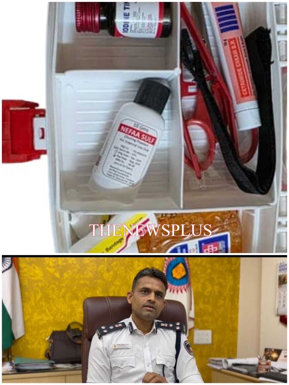 કોર્પોરેશનનું પોતાનું આરોગ્ય ખાતું પણ મનોજ પાટીલ અને કૌશલ શાહે બહારથી એક લાખની ફર્સ્ટ એઇડ કિટ ખરીદી 