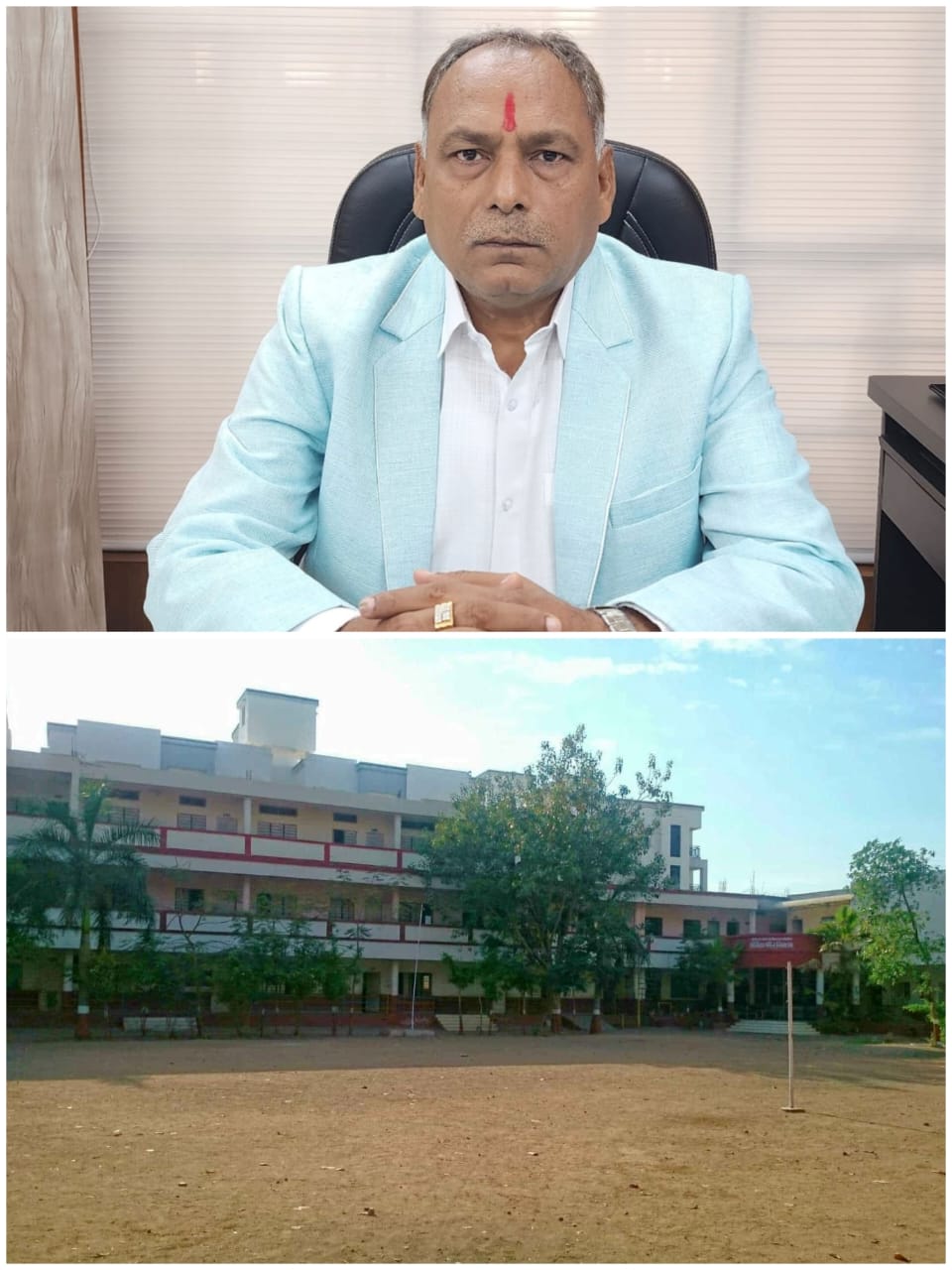 મોજે ગોત્રી ટીપી ૧૦ માં આવેલ વિદ્યામંદિર વિદ્યાલય સ્કૂલનુ રજાચિઠ્ઠી  વિરુદ્ધનુ ગેરકાયદેસર બાંધકામ/ બિલ્ડીંગ યુઝ વગર ગેરકાયદેસર વાપર ઉપયોગ 