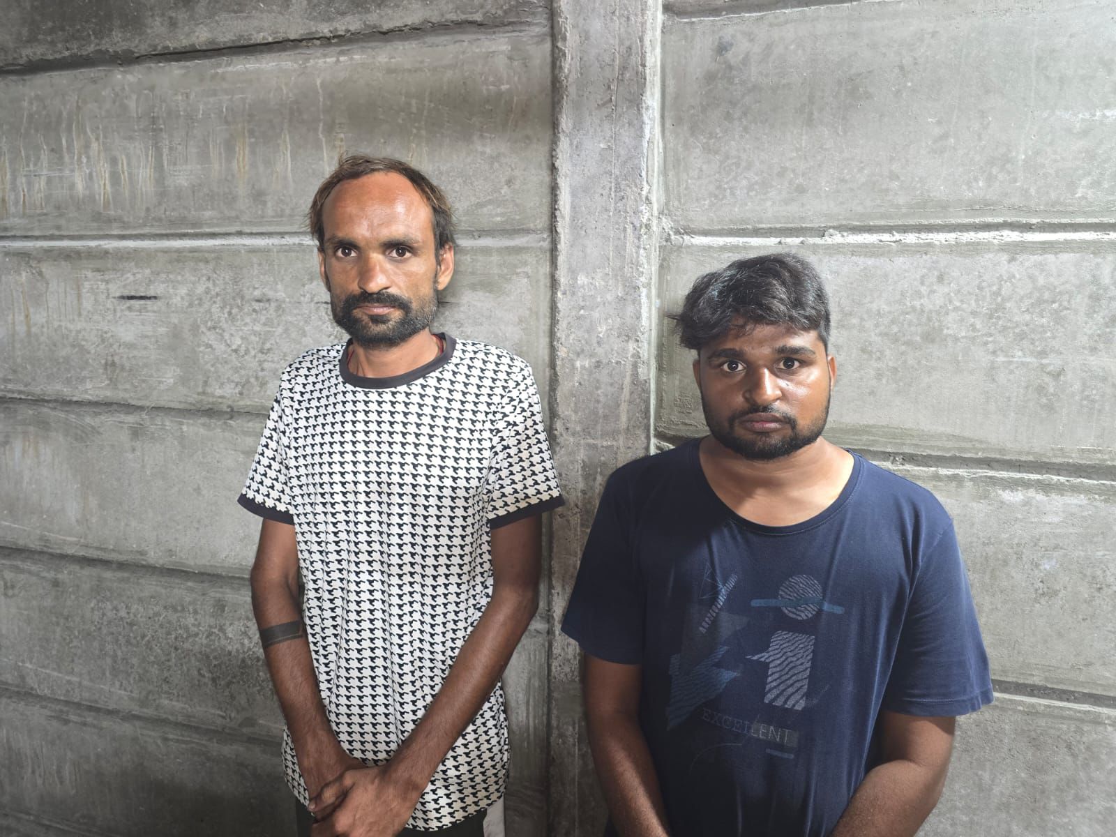 હેવી થ્રી ફેસ આમ્ર્ડ કેબલની ચોરી કરનારા 2 ઝડપાયા