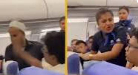 ઇન્ડિગોના ફ્લાઇટમાં એક મુસાફરે બીજા મુસાફરને થપ્પડ મારી