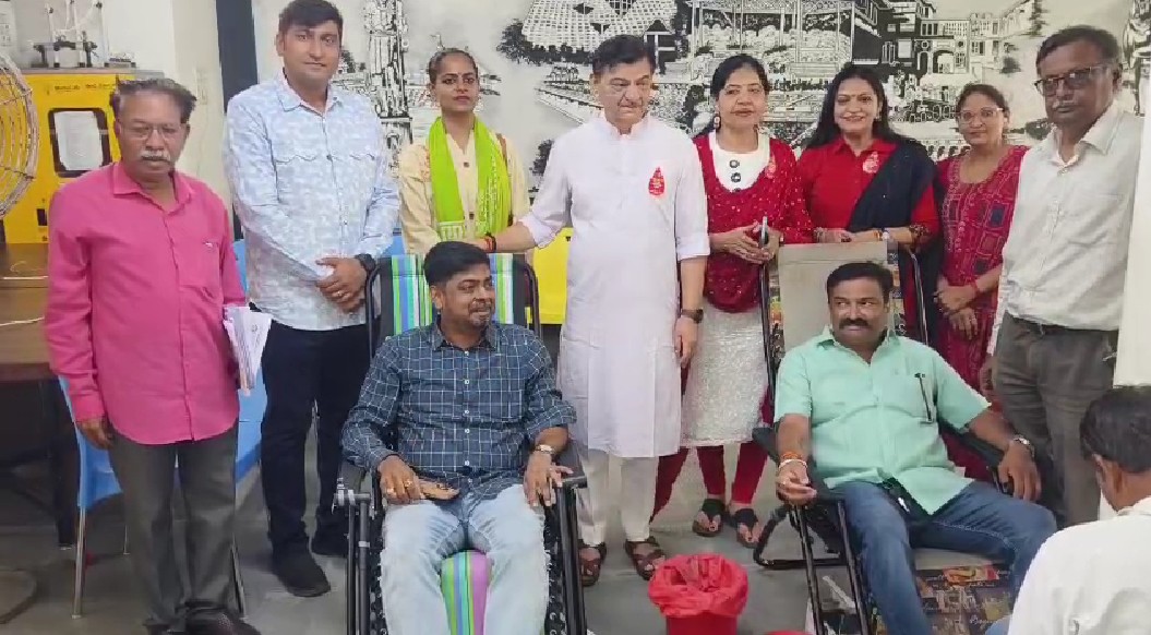 બરોડા પબ્લિક સ્કૂલ કેમ્પસ ખાતે રક્તદાન શિબિર, રાખી સેલ તથા નાગરિક સહાયતા કેમ્પનું આયોજન