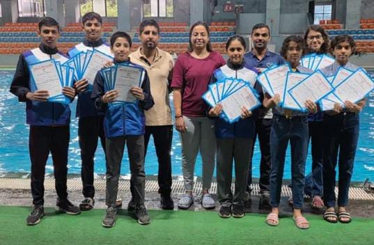 વડોદરાના યુવા સ્વિમર્સ નેશનલ એક્વેટિક ચેમ્પિયનશિપમાં ગુજરાતનું પ્રતિનિધિત્વ કરશે