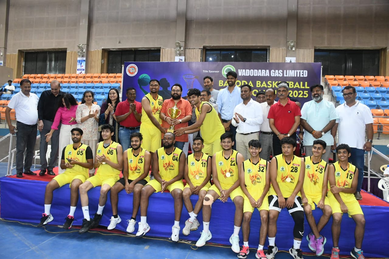 જિલ્લા કક્ષાની બાસ્કેટબોલ ટુર્નામેન્ટનું સમાપન