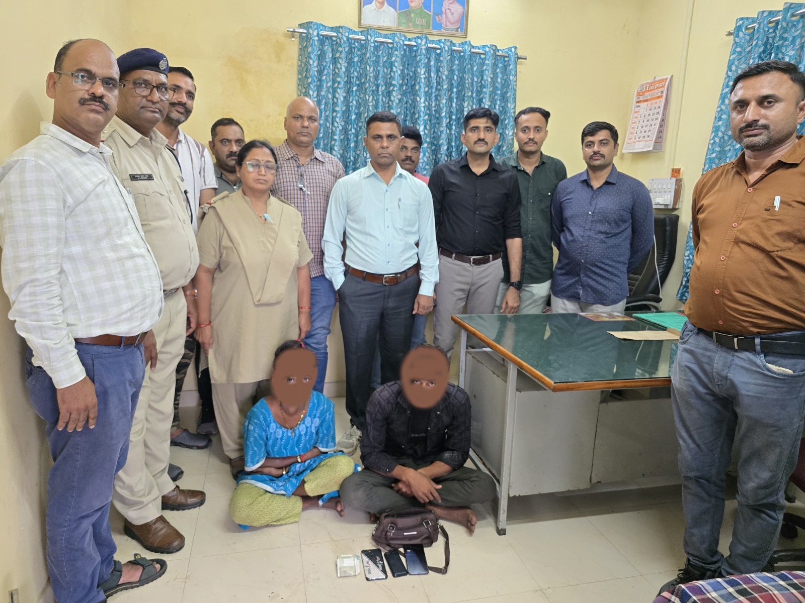 રેલવે પ્રોટેક્શન ફોર્સ, વડોદરા મંડળ દ્વારા મુસાફરોના સામાનની ચોરી વિરુધ્ધ કાર્યવાહી