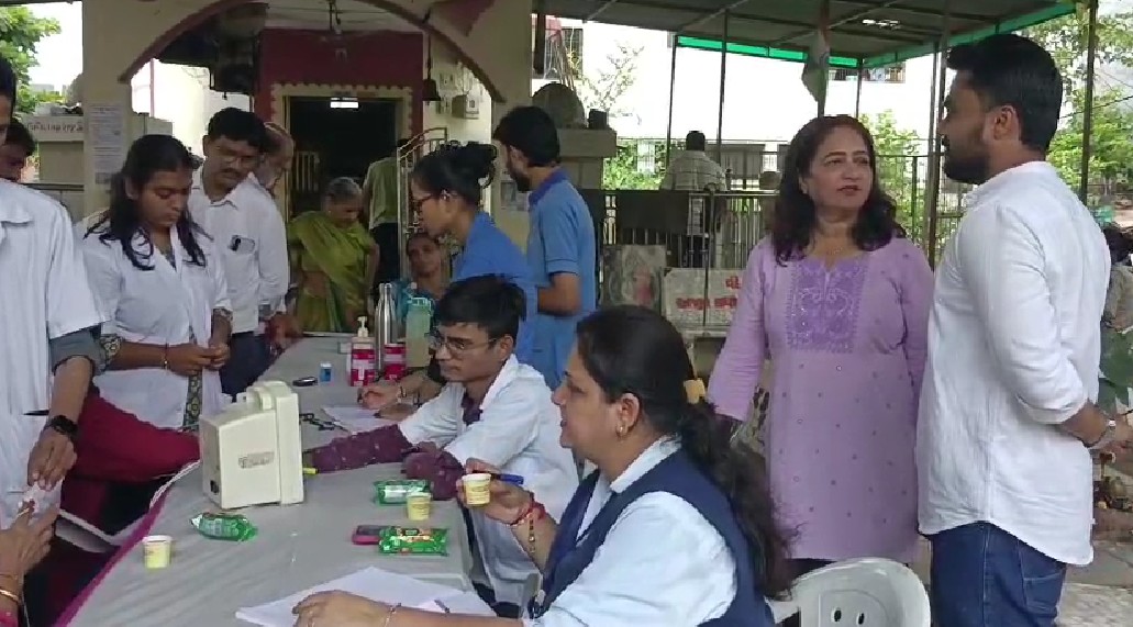 શહેર કોંગ્રેસ સમિતિના પ્રવક્તા વિશાલ પટેલ દ્વારા મેડિકલ ચેકઅપ કેમ્પ નું આયોજન કરાયું 
