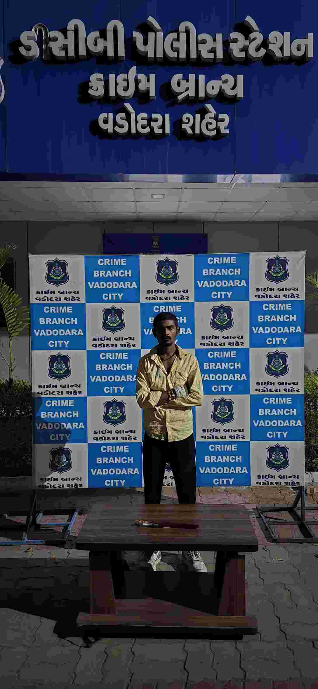 છરો લઇને ફરી રહેલો રીઢો ગુનેગાર ઝડપાયો