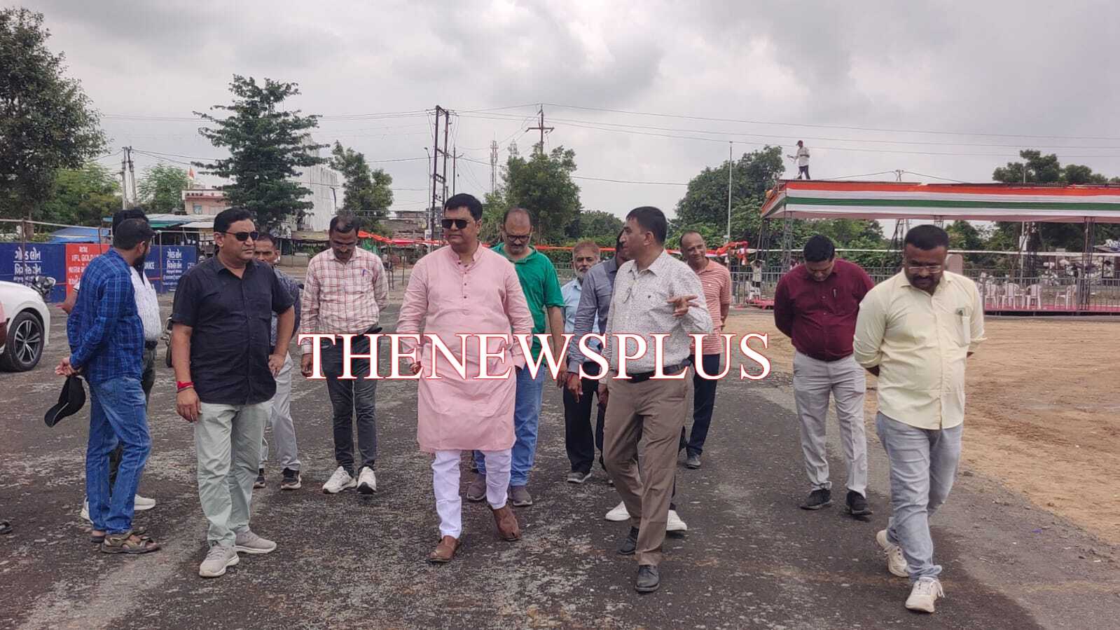 સાવલી તાલુકામાં જિલ્લા કક્ષાના 79 માં સ્વતંત્ર દિવસની ઉજવણીની ભાગરૂપે તૈયારીને આખરી ઓપ અપાયો