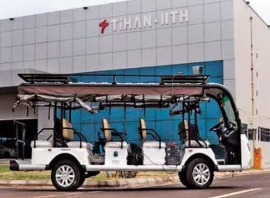 હૈદરાબાદની આઇઆઇટી દ્વારા ડ્રાઇવરલેસ બસનું સફળ પરીક્ષણ