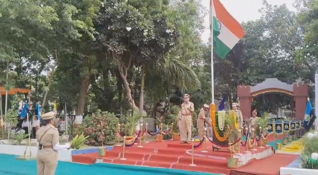 પ્રતાપનગર પોલીસ હેડ કવાર્ટર ખાતે 79મા સ્વાતંત્ર્ય પર્વની ઉજવણી કરવામાં આવી