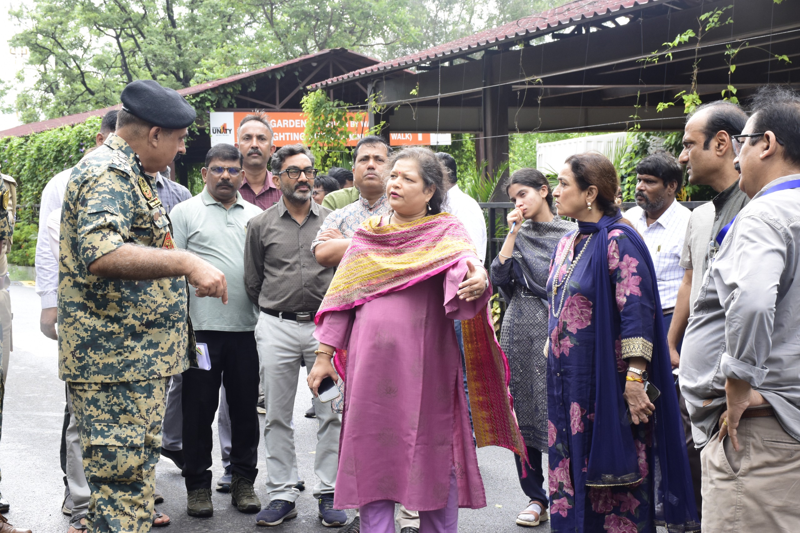 આગામી રાષ્ટ્રીય એકતા દિવસ-૨૦૨૫ ના સુચારૂ આયોજન અંગે ભારત સરકારના સાંસ્કૃતિક મંત્રાલયના અધિક સચિવ અમિતા પ્રસાદ સારભાઈએ ડેમ વ્યુ પોઇન્ટ-૧ અને રાષ્ટ્રીય એકતા પરેડ ગ્રાઉન્ડની સ્થળ મુલાકાત કરી માર્ચપાસ્ટ રૂટનું નિરીક્ષણ કર્યુ 