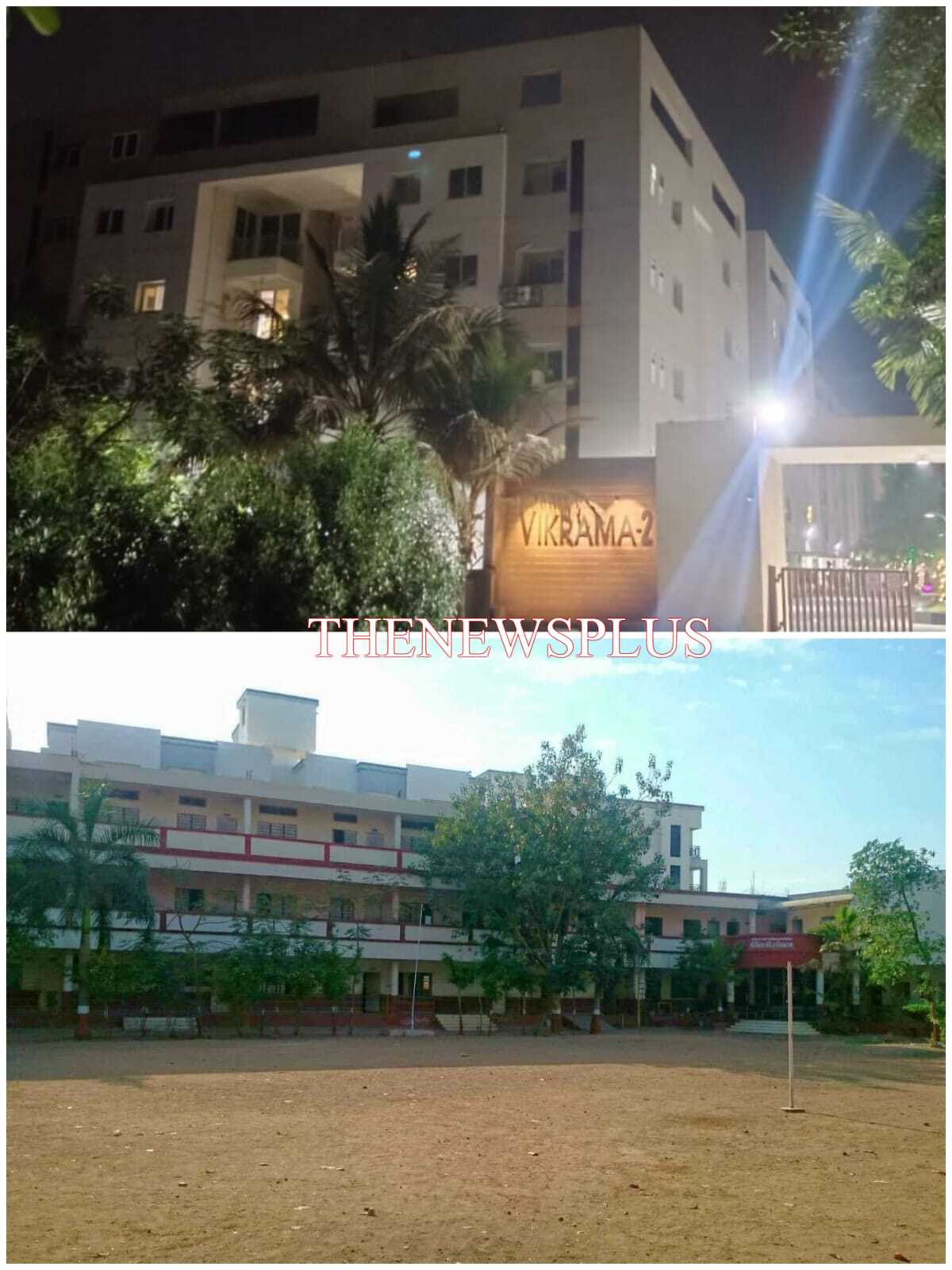 વિધામંદિર વિધાલય સંચાલકોએ ગેરકાયદેસર બાંધકામ કર્યા બાદ પાલિકામાં બાંધકામની અરજી કરી.