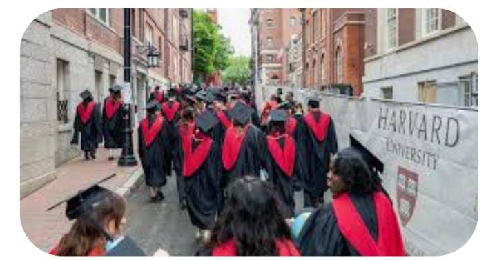 ટ્રમ્પની નવી વિદ્યાર્થી વિસા નીતિ : વિદેશી વિદ્યાર્થીઓ વિના  હાવર્ડ નહીં રહે.