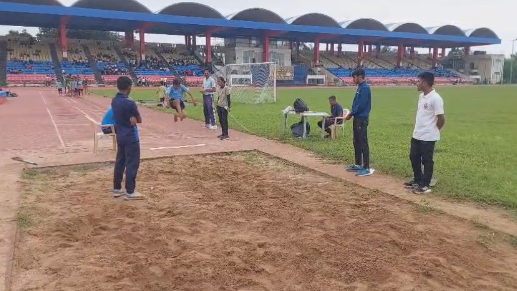 માંજલપુર સ્પોર્ટ કોમ્પ્લેક્સ ખાતે  sgfi સ્પર્ધાનું આયોજન કરાયું