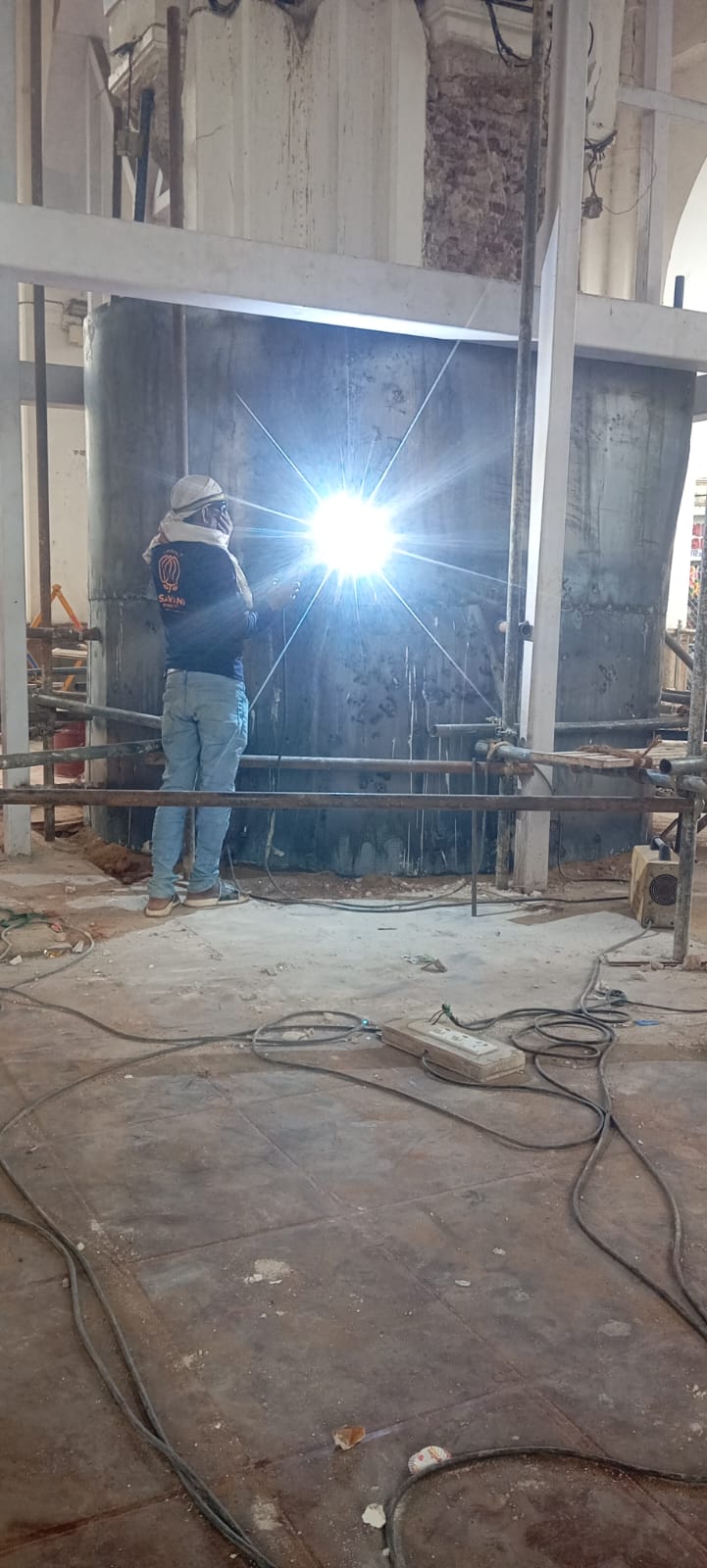 પિલરનું કામ ચાલું પણ માંડ઼વી દરવાજાના રિસ્ટોરેશન માટે ટેન્ડર પ્રક્રિયા તો શરું કરો 