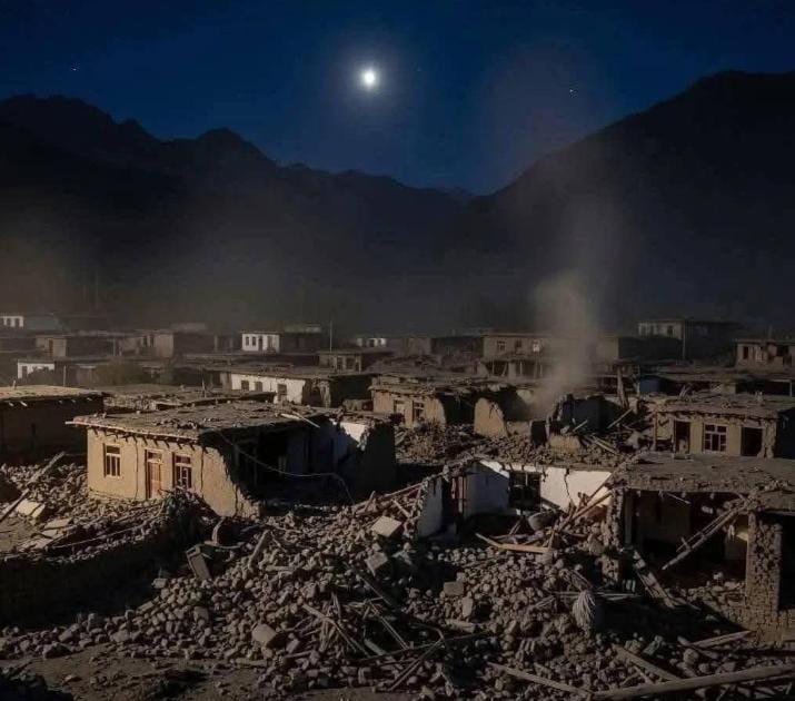 અફઘાનિસ્તાનના દક્ષિણ-પૂર્વીય વિસ્તારમાં ભૂકંપના જોરદાર આંચકા