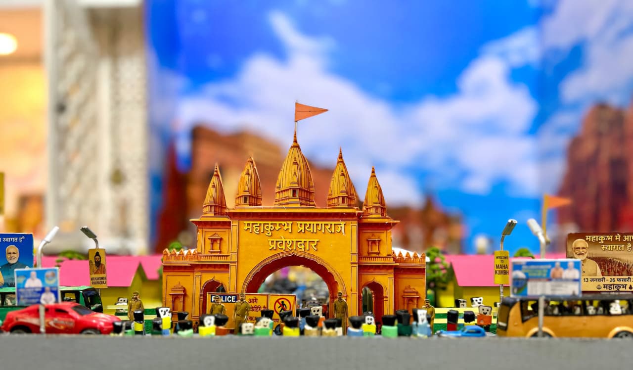 વડોદરા શહેરના પટેલ પરિવારના ગણેશોત્સવમાં સર્વ સિદ્ધિપ્રદ મહાકુંભ થયો જીવંત